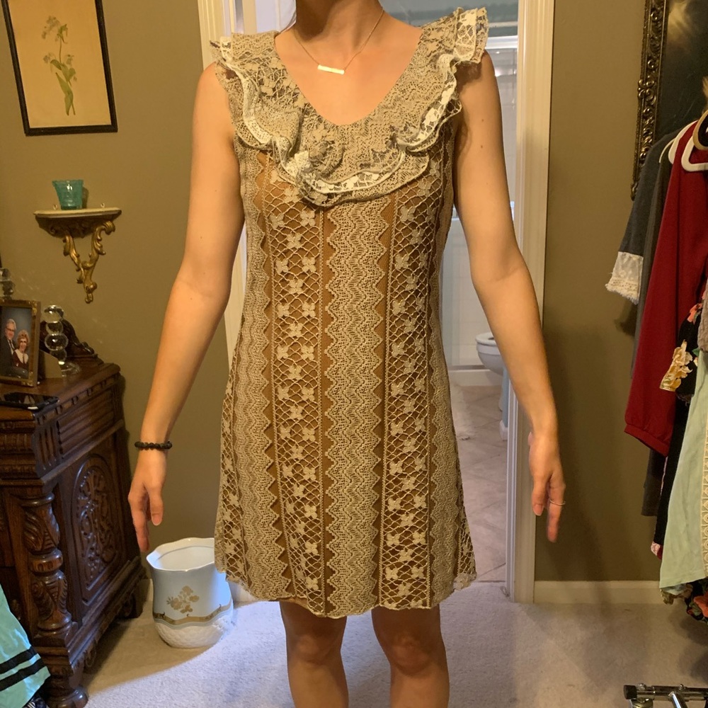 Chic Brown Dress